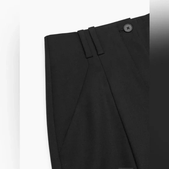 Aritzia Babaton Rojo Cargo Pant Black Size 6 Relaxed wool twill cargo pants - Picture 9 of 14